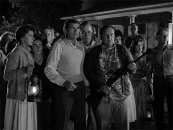 Still from The Monsters Are Due on Maple Street