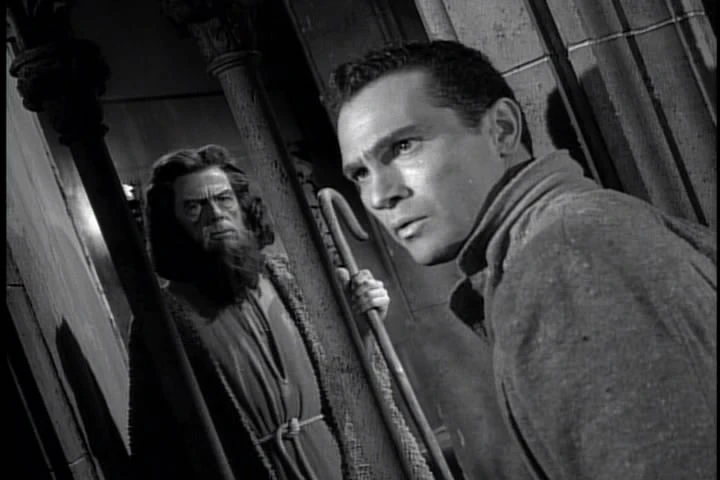 Still from The Howling Man