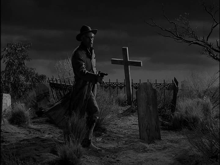 Still from The Grave